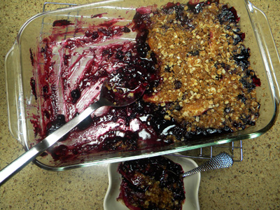 dishing crumble
