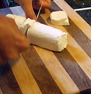 dental floss goat cheese