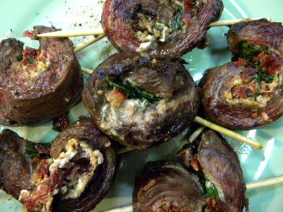 grilled pinwheels