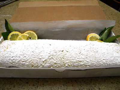 Lemon Curd Roll