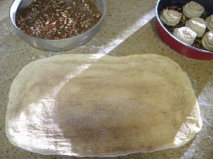 into pan into pan