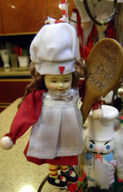 she it too cute - "Will work for cookies"