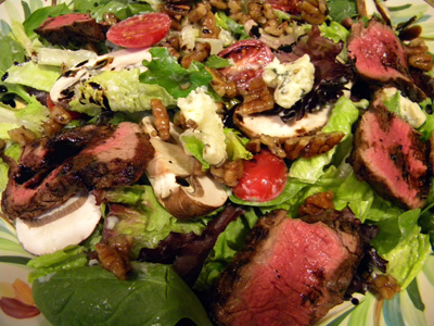 steak salad