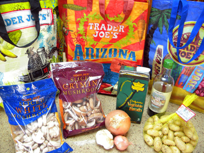 Trader Joe items for this soup 