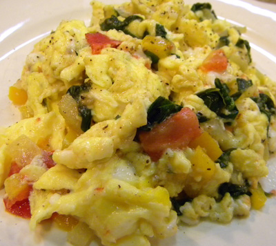 quick and colorful breakfast