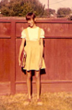 Jayne in my backyard 1975