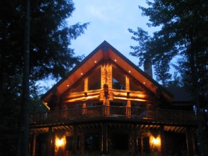 FranklinLakeLogCabin