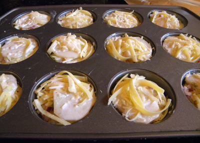 cheese topped