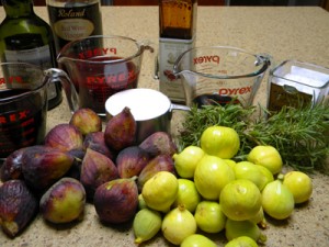 figs and vinegar