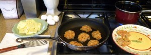 cook while baking