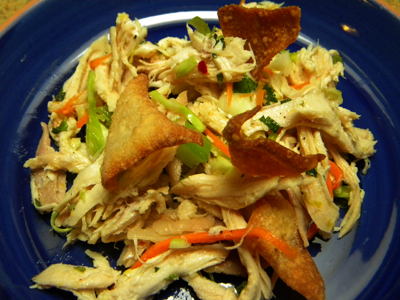 chickenwontonsalad