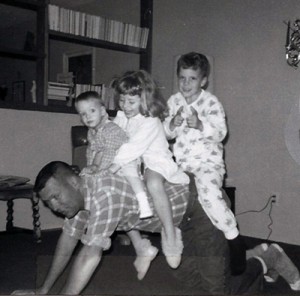 Dad, Andy, Linda, and Dennis
