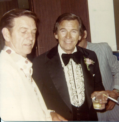 GreatUncle Harry and Grandfather at Bev's wedding