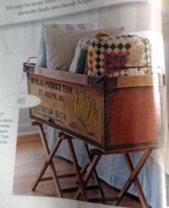 Banana Box on stands