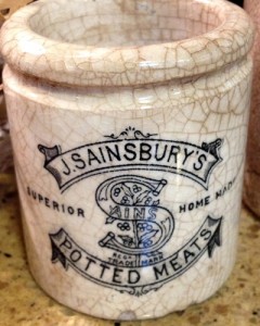 Sains Potted Meats Crock