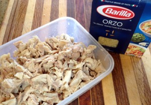 chicken orzo