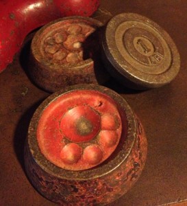 close up weights
