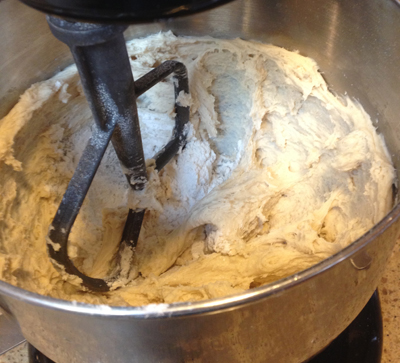 remaining flour