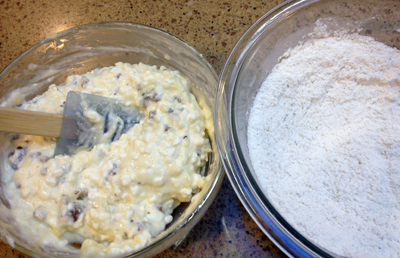 sausage and flour