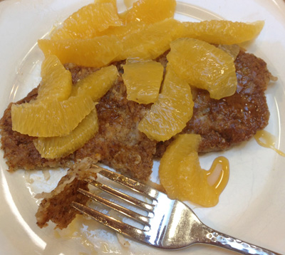 banana-oat pancakes