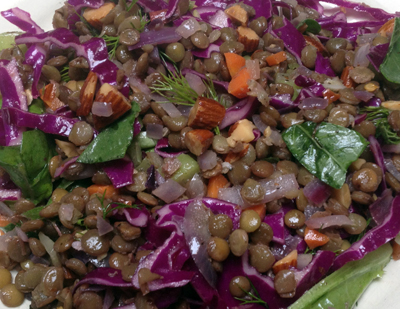lentil salad