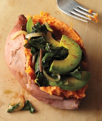 sweetpotatowithgreens