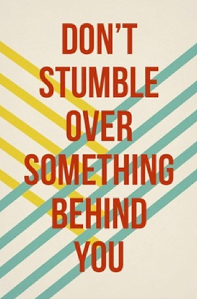 don't stumble