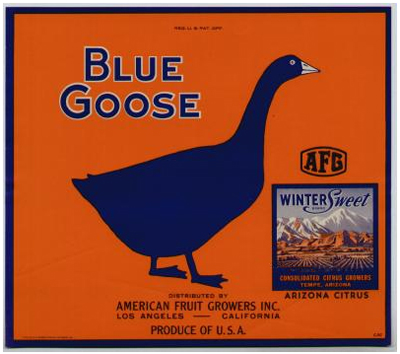 Arizona Citrus label