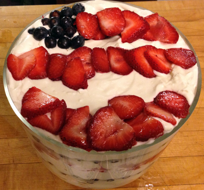 Flag Trifle