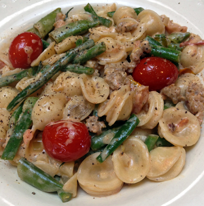 garbage pasta