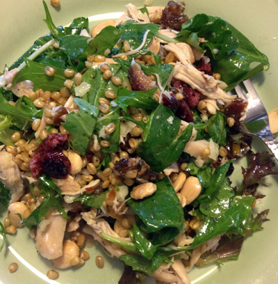 wheatberry salad